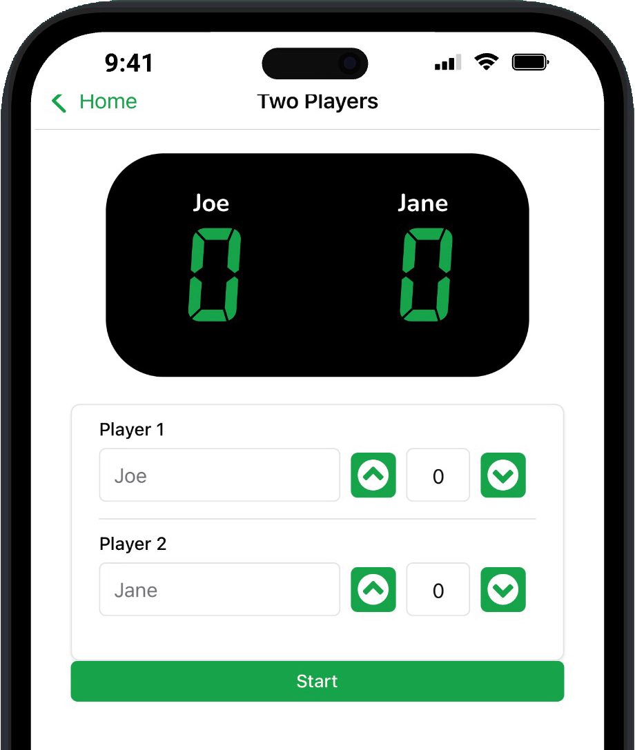 app mockup